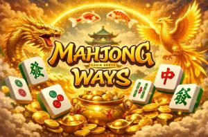 Mahjong Ways 550bet slot online com tema oriental e símbolos tradicionais chineses